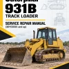Caterpillar CAT 931B Track Loader Service Repair Manual (30Y00001 and up)