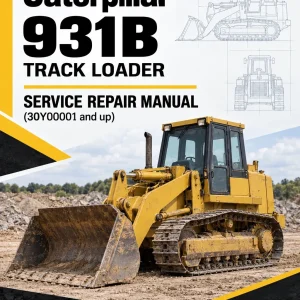 Caterpillar CAT 931B Track Loader Service Repair Manual (30Y00001 and up)