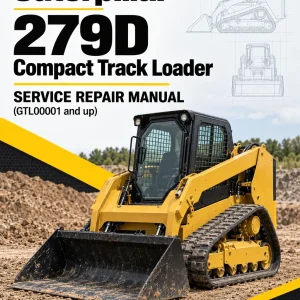 Caterpillar CAT 279D Compact Track Loader Service Repair Manual (GTL00001 and up)