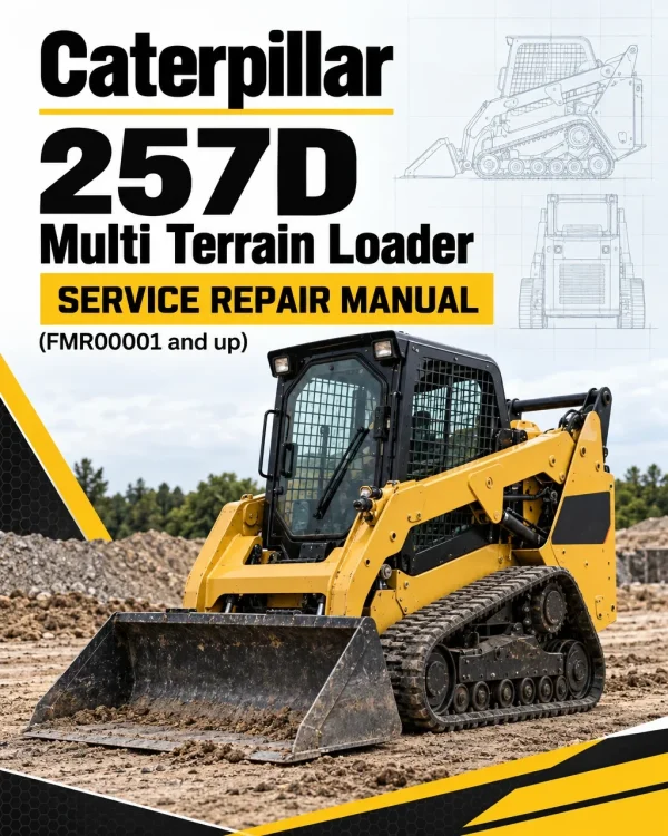 Caterpillar CAT 257D Multi Terrain Loader Service Repair Manual (FMR00001 and up)