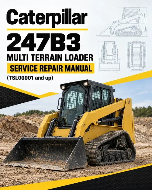 Caterpillar CAT 247B3 Multi Terrain Loader Service Repair Manual (TSL00001 and up)