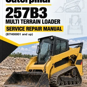Caterpillar CAT 257B3 Multi Terrain Loader Service Repair Manual (B7H00001 and up)