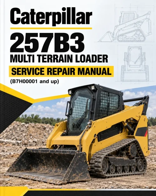 Caterpillar CAT 257B3 Multi Terrain Loader Service Repair Manual (B7H00001 and up) Caterpillar CAT 257B3 Multi Terrain Loader Service Repair Manual (B7H00001 and up)