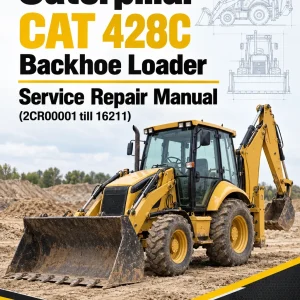 Caterpillar CAT 428C Backhoe Loader Service Repair Manual (2CR00001 till 16211)