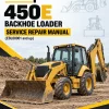 Caterpillar CAT 450E Backhoe Loader Service Repair Manual (EBL00001 and up)