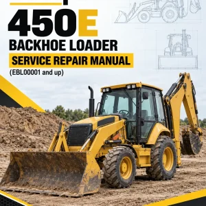 Caterpillar CAT 450E Backhoe Loader Service Repair Manual (EBL00001 and up)