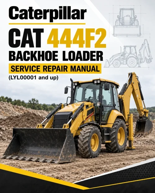 Caterpillar CAT 444F2 Backhoe Loader Service Repair Manual (LYL00001 and up) Caterpillar CAT 444F2 Backhoe Loader Service Repair Manual (LYL00001 and up)