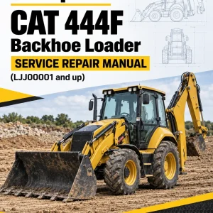Caterpillar CAT 444F Backhoe Loader Service Repair Manual (LJJ00001 and up) Caterpillar CAT 444F Backhoe Loader Service Repair Manual (LJJ00001 and up)