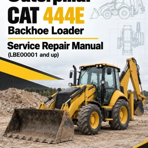 Caterpillar CAT 444E Backhoe Loader Service Repair Manual (LBE00001 and up) Caterpillar CAT 444E Backhoe Loader Service Repair Manual (LBE00001 and up)