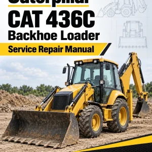 Caterpillar CAT 436C Backhoe Loader Service Repair Manual (1FR01416 till 01421)