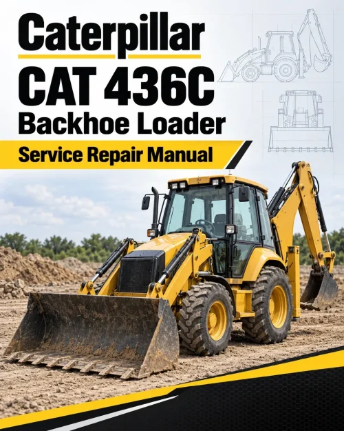 Caterpillar CAT 436C Backhoe Loader Service Repair Manual (1FR01416 till 01421)