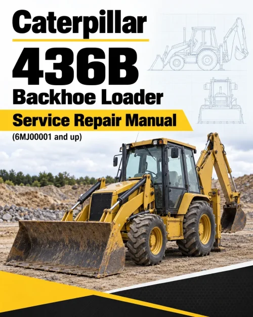 Caterpillar CAT 436B Backhoe Loader Service Repair Manual (6MJ00001 and up)