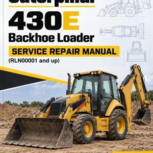 Caterpillar CAT 430E Backhoe Loader Service Repair Manual (RLN00001 and up)