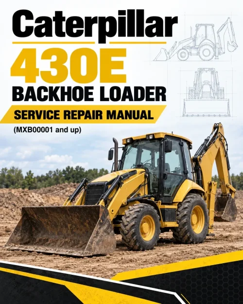 Caterpillar CAT 430E Backhoe Loader Service Repair Manual (MXB00001 and up) Caterpillar CAT 430E Backhoe Loader Service Repair Manual (MXB00001 and up)