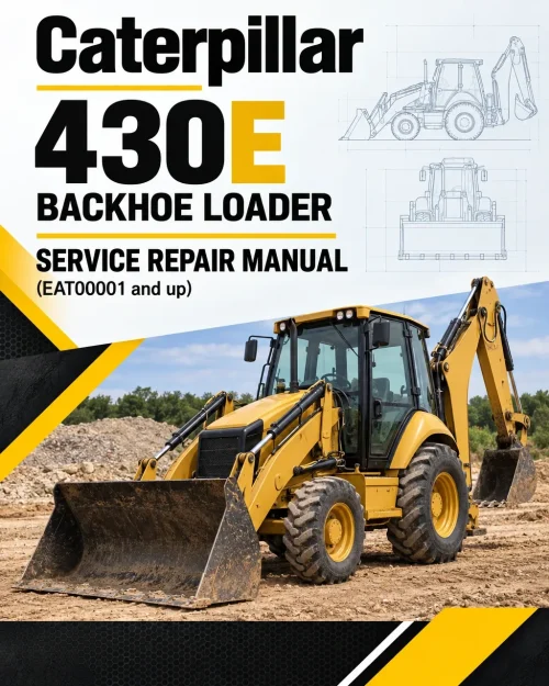Caterpillar CAT 430E Backhoe Loader Service Repair Manual (EAT00001 and up)