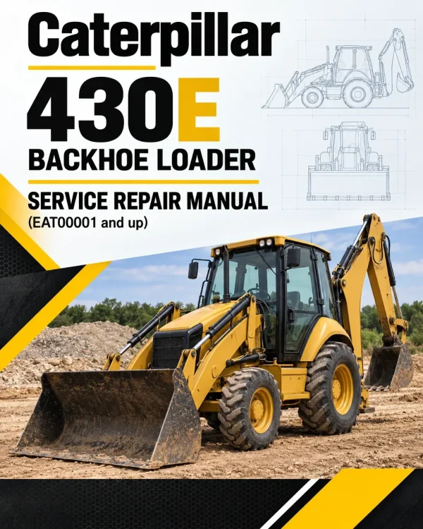 Caterpillar CAT 430E Backhoe Loader Service Repair Manual (EAT00001 and up) Caterpillar CAT 430E Backhoe Loader Service Repair Manual (EAT00001 and up)