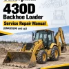 Caterpillar CAT 430D Backhoe Loader Service Repair Manual (BNK05900 and up)