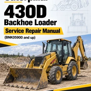 Caterpillar CAT 430D Backhoe Loader Service Repair Manual (BNK05900 and up)