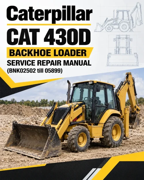 Caterpillar CAT 430D Backhoe Loader Service Repair Manual (BNK02502 till 05899) Caterpillar CAT 430D Backhoe Loader Service Repair Manual (BNK02502 till 05899)