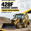 Caterpillar CAT 428F Backhoe Loader Service Repair Manual (SJW00001 and up)
