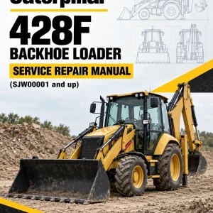 Caterpillar CAT 428F Backhoe Loader Service Repair Manual (SJW00001 and up) Caterpillar CAT 428F Backhoe Loader Service Repair Manual (SJW00001 and up)