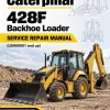 Caterpillar CAT 428F Backhoe Loader Service Repair Manual (LBH00001 and up)