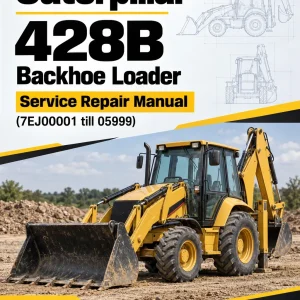 Caterpillar CAT 428B Backhoe Loader Service Repair Manual (7EJ00001 till 05999)