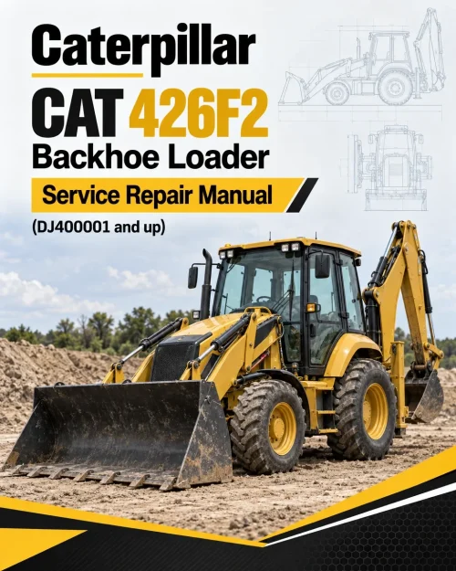 Caterpillar CAT 426F2 Backhoe Loader Service Repair Manual (DJ400001 and up)