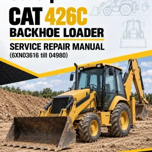Caterpillar CAT 426C Backhoe Loader Service Repair Manual (6XN03616 till 04980)