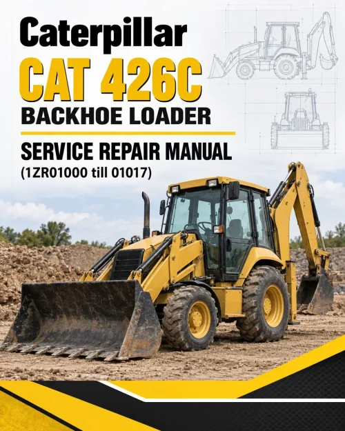 Caterpillar CAT 426C Backhoe Loader Service Repair Manual (1ZR01000 till 01017)