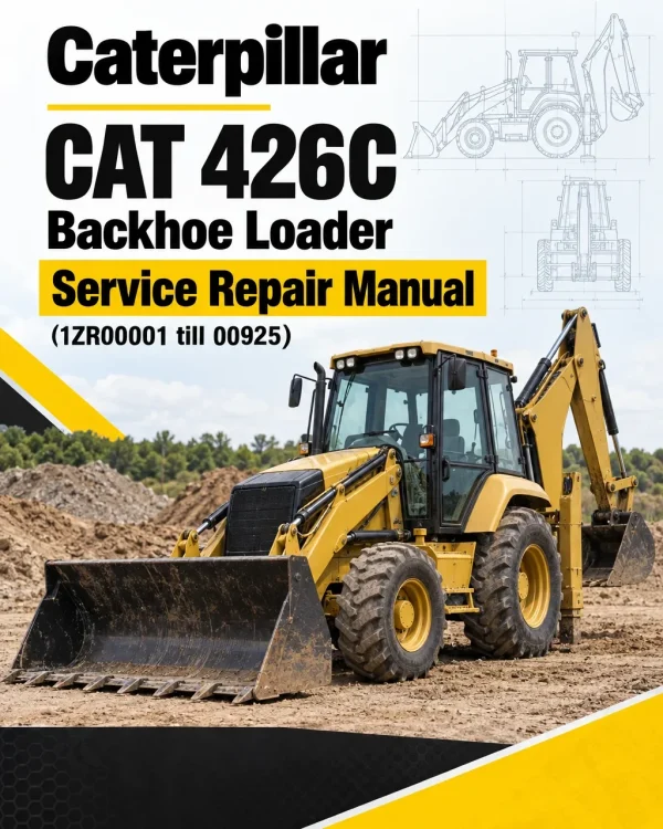 Caterpillar CAT 426C Backhoe Loader Service Repair Manual (1ZR00001 till 00925) Caterpillar CAT 426C Backhoe Loader Service Repair Manual (1ZR00001 till 00925)