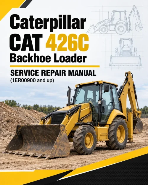 Caterpillar CAT 426C Backhoe Loader Service Repair Manual (1ER00900 and up) Caterpillar CAT 426C Backhoe Loader Service Repair Manual (1ER00900 and up)