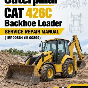 Caterpillar CAT 426C Backhoe Loader Service Repair Manual (1ER00864 till 00899) Caterpillar CAT 426C Backhoe Loader Service Repair Manual (1ER00864 till 00899)
