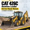 Caterpillar CAT 426C Backhoe Loader Service Repair Manual (1CR00001 till 00863)