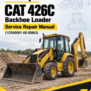 Caterpillar CAT 426C Backhoe Loader Service Repair Manual (1CR00001 till 00863)