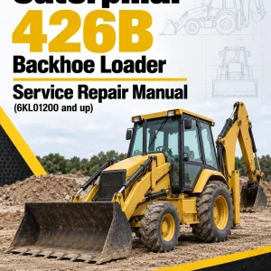 Caterpillar CAT 426B Backhoe Loader Service Repair Manual (6KL01200 and up)