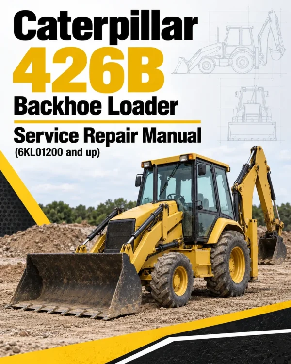 Caterpillar CAT 426B Backhoe Loader Service Repair Manual (6KL01200 and up) Caterpillar CAT 426B Backhoe Loader Service Repair Manual (6KL01200 and up)