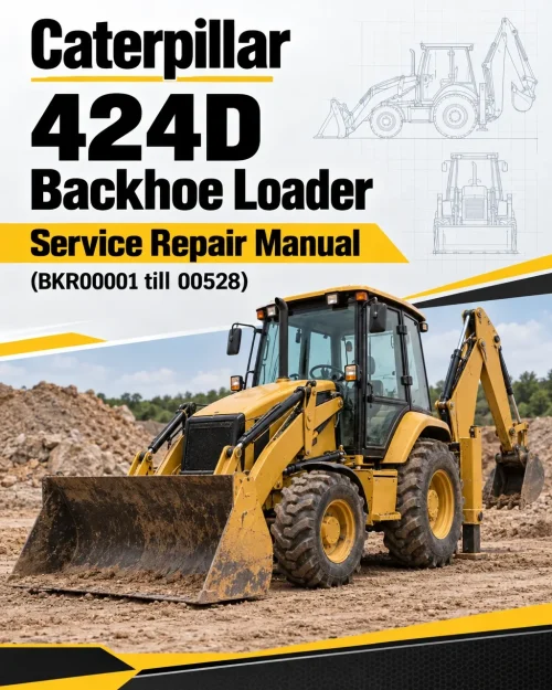 Caterpillar CAT 424D Backhoe Loader Service Repair Manual (BKR00001 till 00528) Caterpillar CAT 424D Backhoe Loader Service Repair Manual (BKR00001 till 00528)