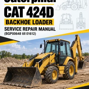 Caterpillar CAT 424D Backhoe Loader Service Repair Manual (BGP00648 till 01612) Caterpillar CAT 424D Backhoe Loader Service Repair Manual (BGP00648 till 01612)