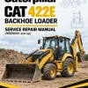 Caterpillar CAT 422E Backhoe Loader Service Repair Manual (HBE00001 and up)