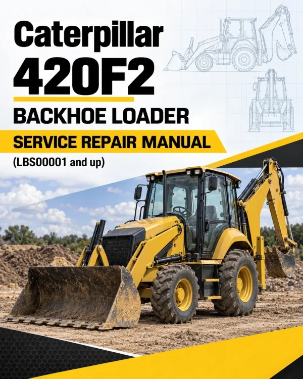 Caterpillar CAT 420F2 Backhoe Loader Service Repair Manual (LBS00001 and up) Caterpillar CAT 420F2 Backhoe Loader Service Repair Manual (LBS00001 and up)