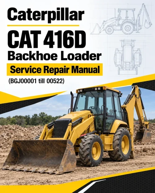 Caterpillar CAT 416D Backhoe Loader Service Repair Manual (BGJ00001 till 00522) Caterpillar CAT 416D Backhoe Loader Service Repair Manual (BGJ00001 till 00522)