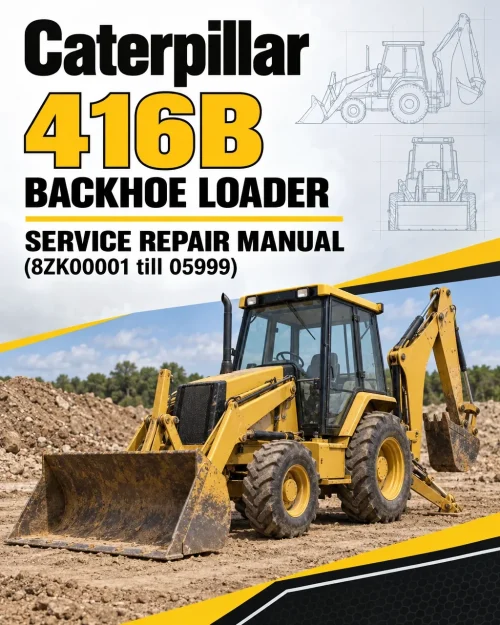 Caterpillar CAT 416B Backhoe Loader Service Repair Manual (8ZK00001 till 05999) Caterpillar CAT 416B Backhoe Loader Service Repair Manual (8ZK00001 till 05999)