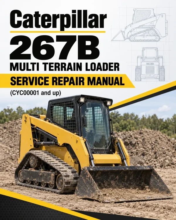 Caterpillar CAT 267B Multi Terrain Loader Service Repair Manual (CYC00001 and up)