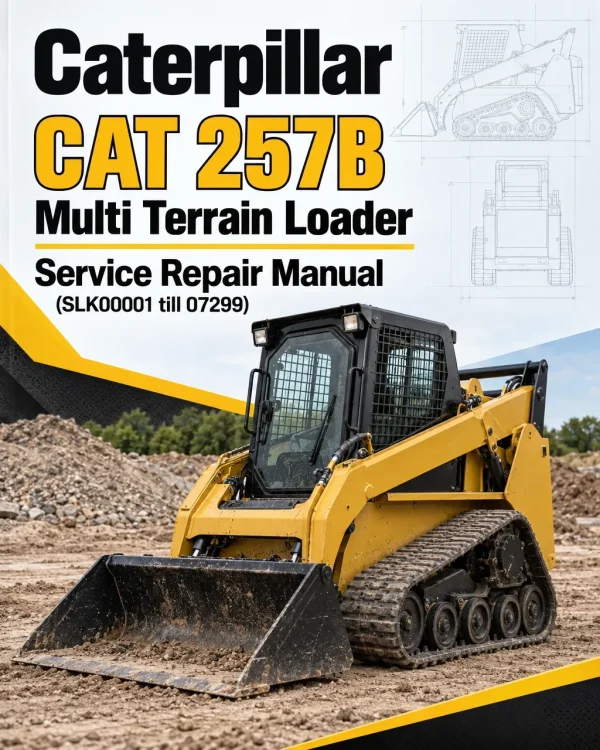 Caterpillar CAT 257B Multi Terrain Loader Service Repair Manual (SLK00001 till 07299) Caterpillar CAT 257B Multi Terrain Loader Service Repair Manual (SLK00001 till 07299)