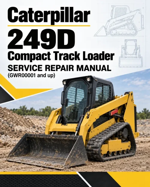 Caterpillar CAT 249D Compact Track Loader Service Repair Manual (GWR00001 and up) Caterpillar CAT 249D Compact Track Loader Service Repair Manual (GWR00001 and up)