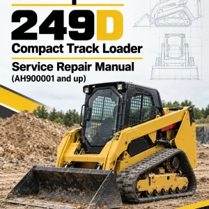 Caterpillar CAT 249D Compact Track Loader Service Repair Manual (AH900001 and up)