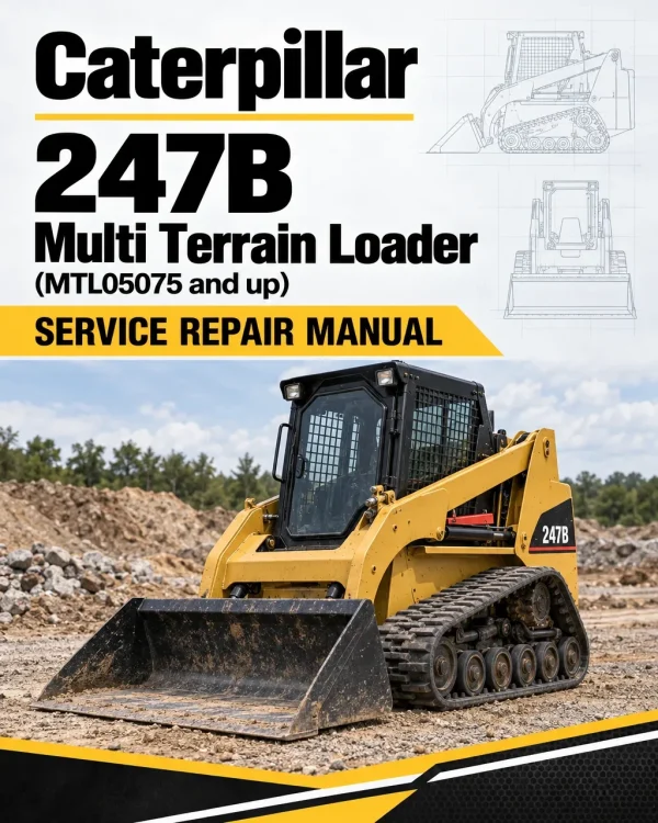 Caterpillar CAT 247B Multi Terrain Loader Service Repair Manual (MTL05075 and up) Caterpillar CAT 247B Multi Terrain Loader Service Repair Manual (MTL05075 and up)