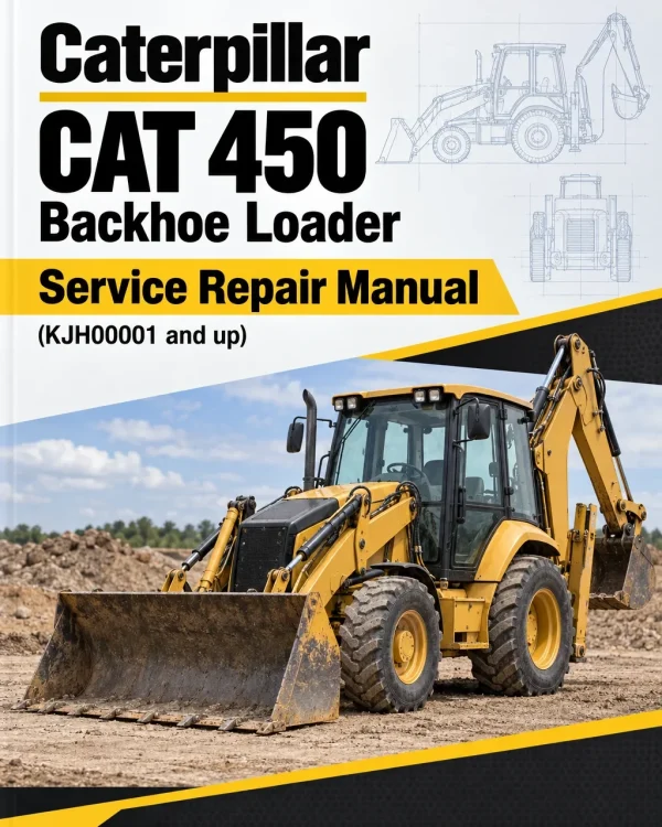 Caterpillar CAT 450 Backhoe Loader Service Repair Manual (KJH00001 and up) Caterpillar CAT 450 Backhoe Loader Service Repair Manual (KJH00001 and up)