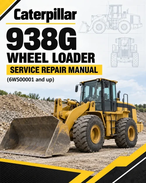 Caterpillar CAT 938G Wheel Loader Service Repair Manual (6WS00001 and up) Caterpillar CAT 938G Wheel Loader Service Repair Manual (6WS00001 and up)